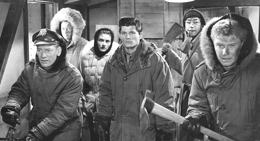 Still image from The Thing From Another World.